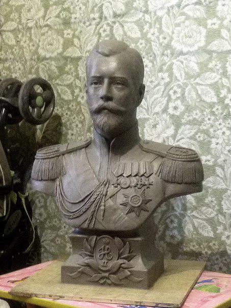 Бюст на заказ: Николай II Бюст на заказ: Николай II