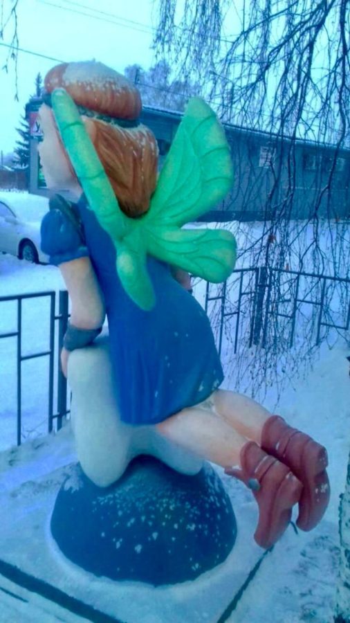 Скульптура Зубная Фея. Фигура из пенопласта и стеклопластика Скульптура Зубная Фея. Фигура из пенопласта и стеклопластика