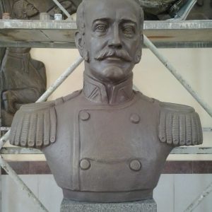 Скульптура из пенопласта и стеклопластика: Бюст П.П. Мельникова Скульптура из пенопласта и стеклопластика: Бюст П.П. Мельникова