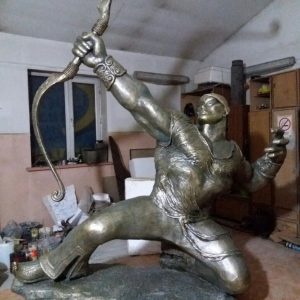 Скульптура из пенопласта и стеклопластика: Медведь-учёный Скульптура из пенопласта и стеклопластика: Медведь-учёный