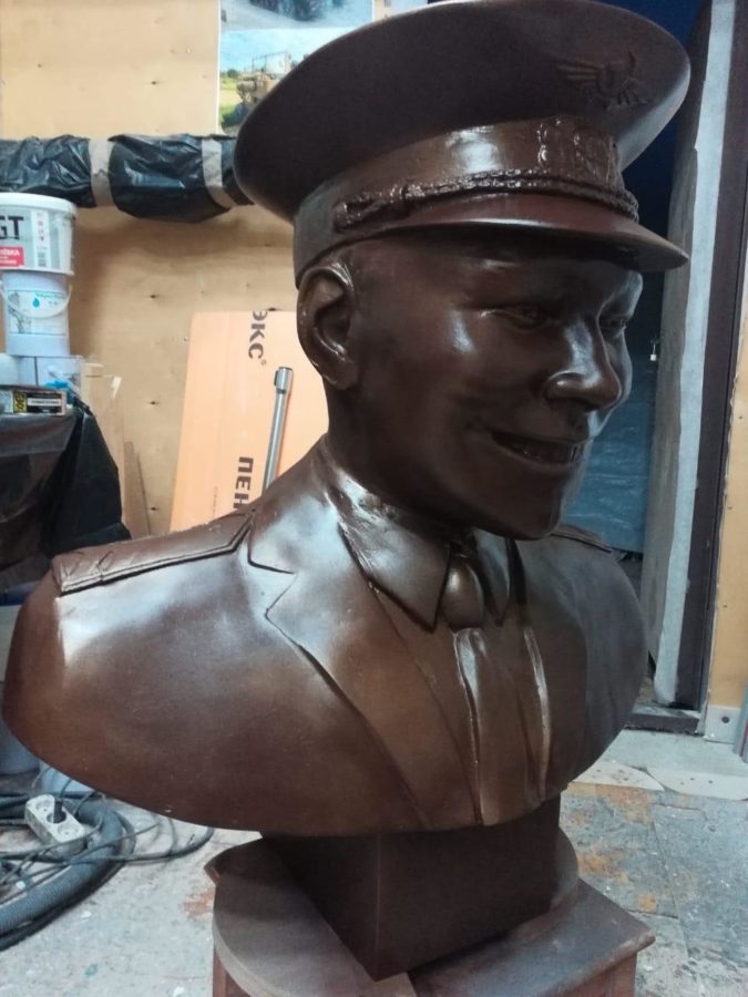 Полигональная скульптура: Медведь