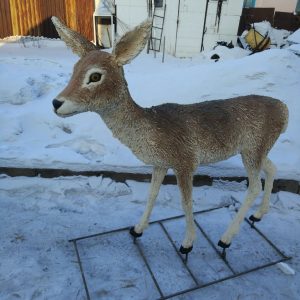 Скульптура из пенопласта и стеклопластика: Медведь-учёный Скульптура из пенопласта и стеклопластика: Медведь-учёный
