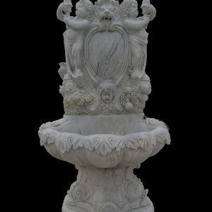 Фонтан из мрамора: Напольный интерьерный фонтан