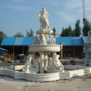 Фонтан из мрамора: Большой фонтан для сада Фонтан из мрамора: Большой фонтан для сада