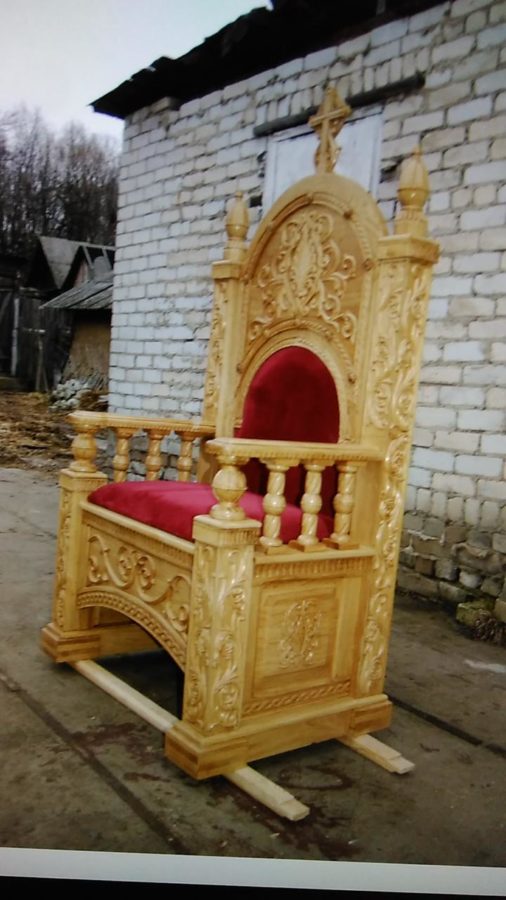 Деревянная мебель: Трон Деревянная мебель: Трон