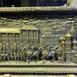 Скульптура из бронзы: Горельеф Парад Победы Скульптура из бронзы: Горельеф Парад Победы