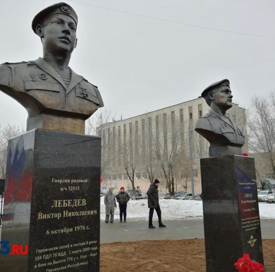 Бюст на заказ: Портретный бюст бойца "6 роты". Бюст солдата-3
