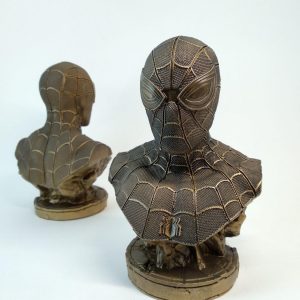 Бюст из гипса: Бюст "Человек-паук". Вселенная Marvel. Бюст из гипса: Бюст "Человек-паук". Вселенная Marvel.