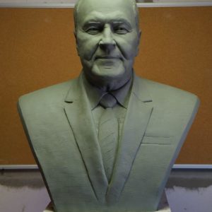 Бюст на заказ: Бюст мужчины - 01 Бюст на заказ: Бюст мужчины - 01