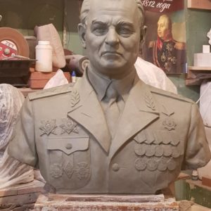 Бюст на заказ: Бюст генерал лейтенанта Касьянова. Бюст на заказ: Бюст генерал лейтенанта Касьянова.