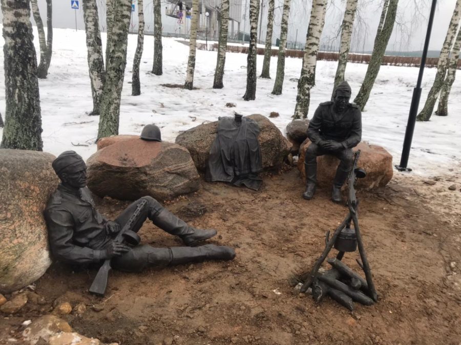 Скульптура: Памятник "Воинам Освободителям"