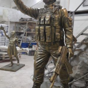 Скульптура: Боец Скульптура: Боец
