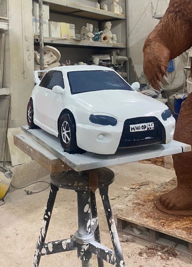 Скульптура: Автомобиль Скульптура: Автомобиль