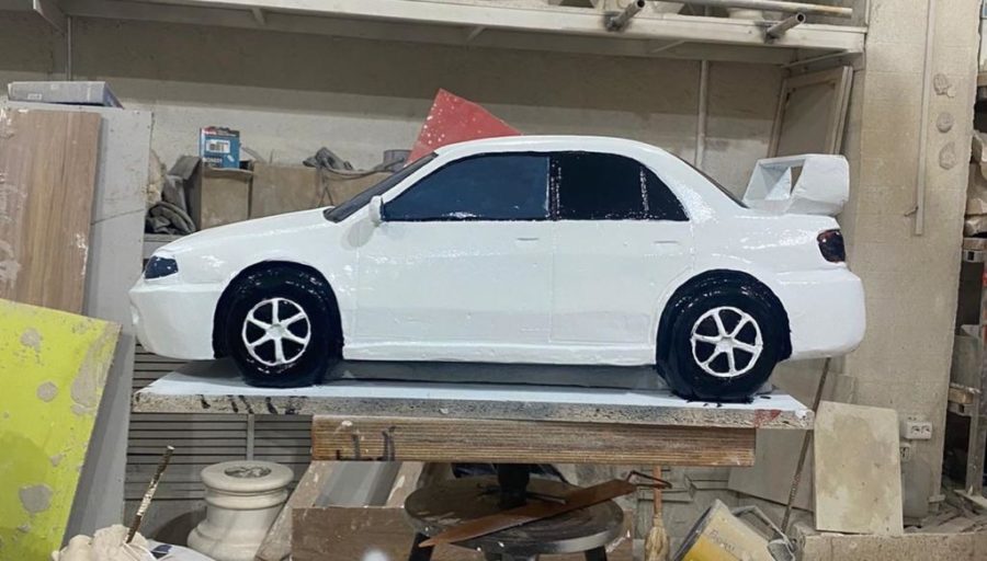 Скульптура: Автомобиль Скульптура: Автомобиль